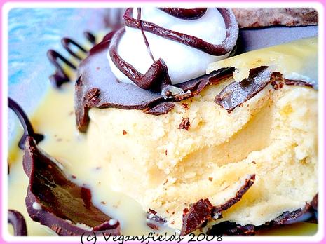 Palets de crème glacée banane/caramel, couverture craquante au chocolat noir (vegan)