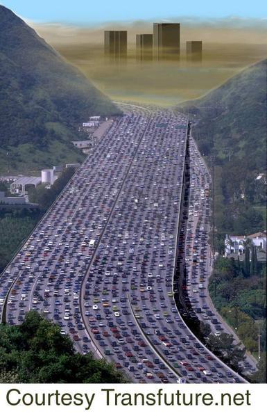 Traffic à Los Angeles
