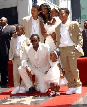 P-Diddy et sa petite famille