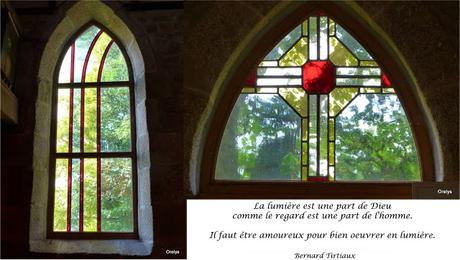 Vitrail en lumière