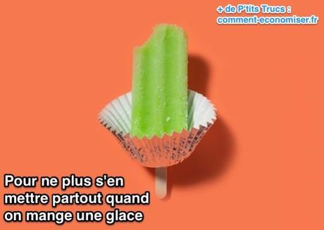 Vous Connaissez les Esquimaux Glacés Qui Fondent sur vos Doigts et les Rendent Tout Collants? Eh Bien Plus Maintenant Comment manger une glace sans s'en mettre partout