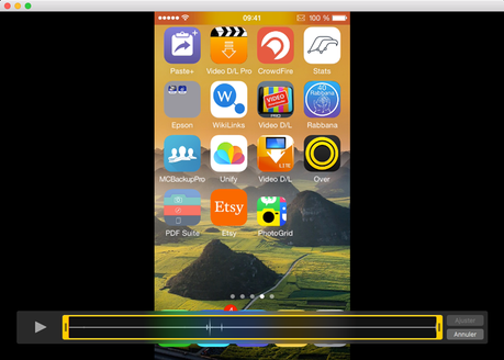 Voila 3.9 enregistre les écrans des iPhone et iPad!