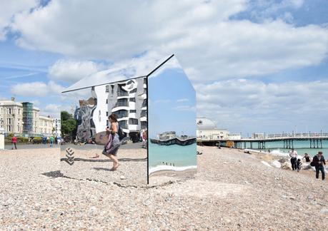 ece-architecture-installs-a-mirrored-hut-on-worthing-beach-uk-2