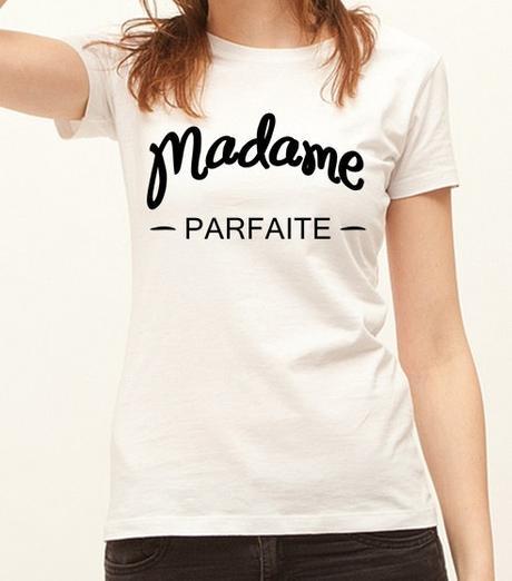 Etsy mariage tee-shirt call me madame