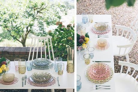 JELLIES FAMILY BY P. URQUIOLA  Pour Kartell vaisselles pique-nique chic plastique.