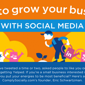 Infographie : développer ses affaires avec les médias sociaux