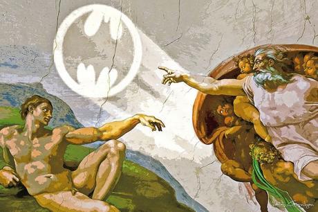 Batman & co s’incrustent dans des tableaux mythiques