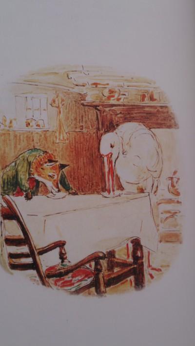 Le Renard et la Cigogne de Beatrix Potter