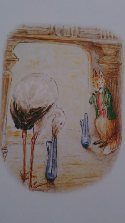Le Renard et la Cigogne de Beatrix Potter