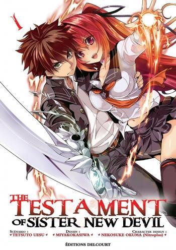 The testament of sister new devil - Tome 01 - Tetsuto Uesu & Miyakokasiwa & Nekosuke Okuma