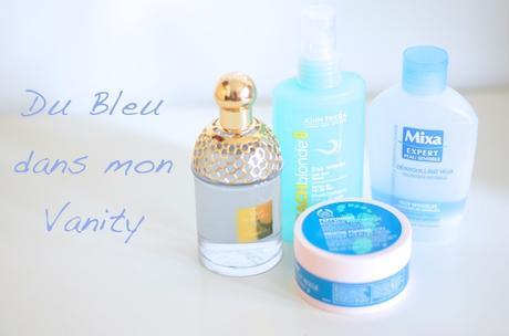 #57 Jeudi Beauty: Du Bleu dans mon Vanity