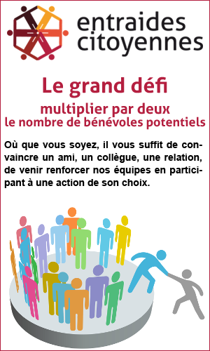 Grand défi : multiplier le nombre de bénévoles par deux