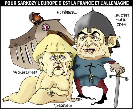 Pour Sarkozy l'Europe c'est lui (et Angela)