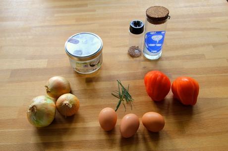 Recette Paléo : Frittata oignons tomates