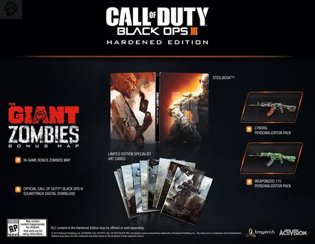 Call of Duty : Black Ops 3 dévoile ses éditions collector