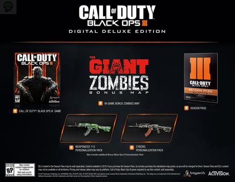 Call of Duty : Black Ops 3 dévoile ses éditions collector