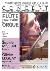 Nantua,site clunisien,concert,orgue,olivier leguay,flûte,sophie misslin,orgue nicolas antoine lété,abbatiale de nantua,rhône-alpes,france,europe,locatelli,telemann,bach,paroisse saint michel,amis de l'orgue de nantua,Office de Tourisme du Pays de Nantua-Haut-Bugey,maison de la presse de nantua,souscription restauration de l'orgue de nantua,blog littéraire de christian cottet-emard,franck,liszt,flûte traversière