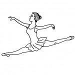 dessin de danseuse