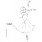 dessin de danseuse