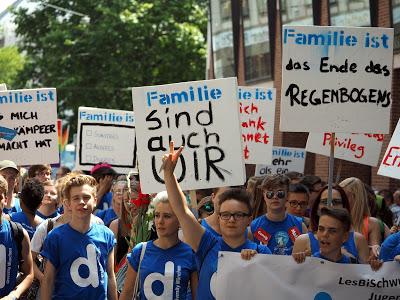 La gay pride de Munich revendique le mariage pour tous! Reportage photographique