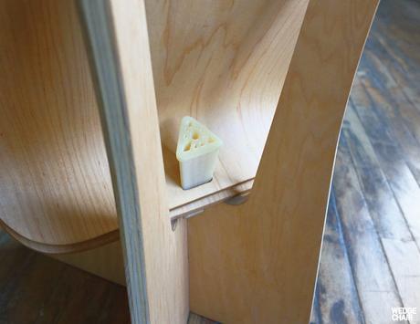 Wedge Chair par YaLun Lee