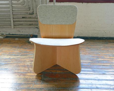 Wedge Chair par YaLun Lee