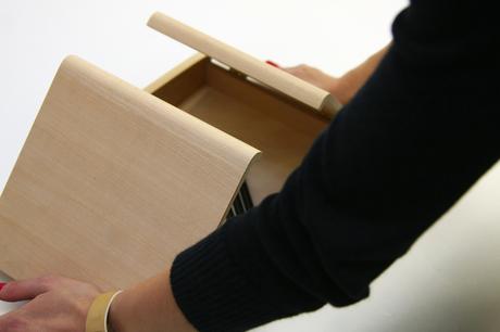 Projet étudiant : Casketbook boite à livre par Ekaterina Vagurina