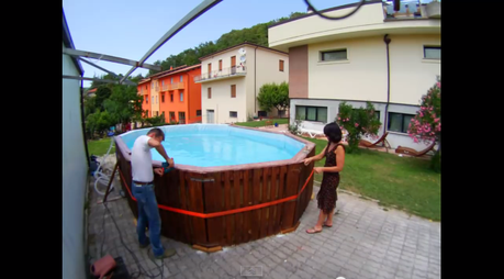 Voici Comment construire une piscine économique en très peu de temps … Superbe!
