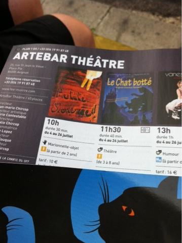 Avignon Off et In Chaud show !