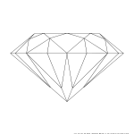 dessin de diamant