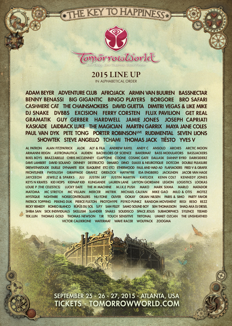 The TomorrowWorld lineup is finally here!