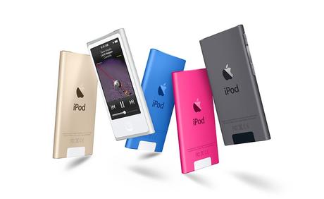 Apple-iPod-nano-or-argent-bleu-rose-gris-sidéral