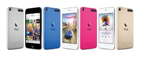 La nouvelle gamme d'iPod Touch à l'image de l'iPhone 6 est disponible