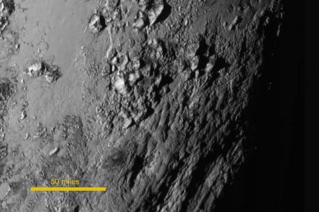 détail surface de Pluton
