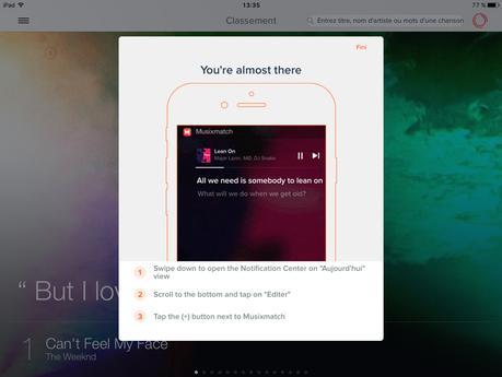 Astuce Apple Music: en avant les paroles!