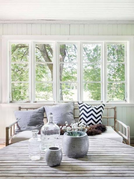 Restauration réussie d'une maison suédoise