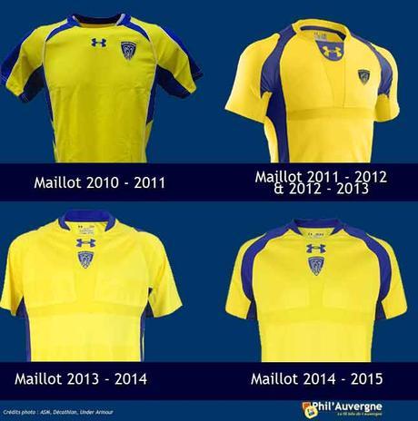ASM Clermont Auvergne 2015 – 2016 : les nouveaux maillots Under Armour -  Paperblog