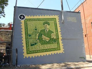 Sur les murs pas loin de chez moi