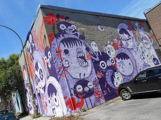 Sur les murs pas loin de chez moi