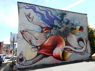 Sur les murs pas loin de chez moi