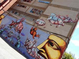 Sur les murs pas loin de chez moi