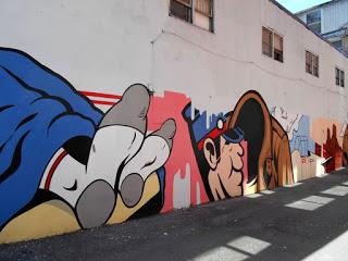 Sur les murs pas loin de chez moi