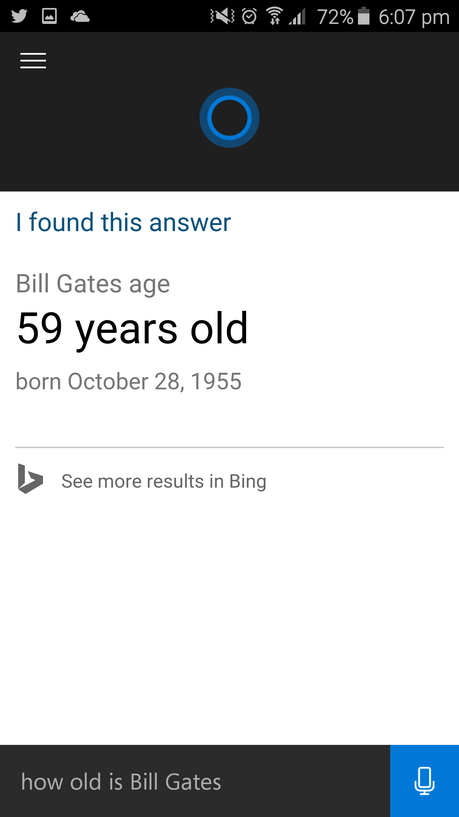 Une version de Cortana pour Android circule sur la Toile Screenshot_2015-07-17-18-07-56