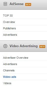 video et reseau adsense