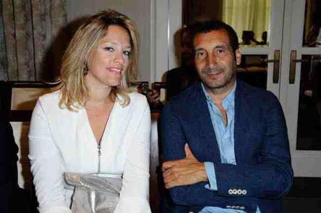 Zinedine Soualem and his wife Caroline Faindt attending the Manu Reas Haute-Couture Fall/Winter 2015/2016 collection show at the Peninsula Hotel in Paris, France, on July 8, 2015. Photo by Aurore Marechal/ABACAPRESS.COM