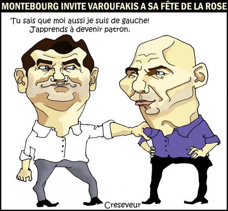 Montebourg invite Varoufakis à sa fête de la rose