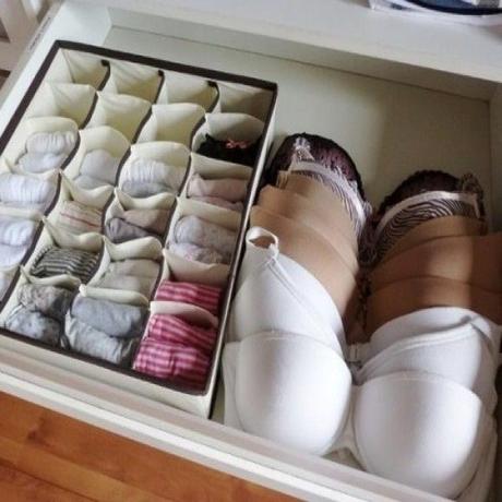 Organiser vos tiroirs de sous-vêtements