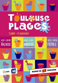 Inauguration de Toulouse Plages 