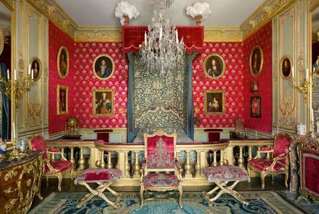 Michael Jackson au château du Champ de Bataille, le 1er juillet 1997 MAIN-CHATEAU-CHAMBRE-DE-PARADE