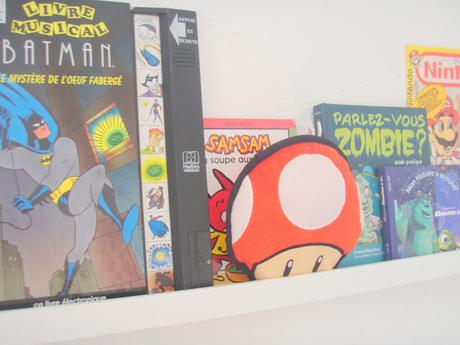 Des livres à portée de mains.